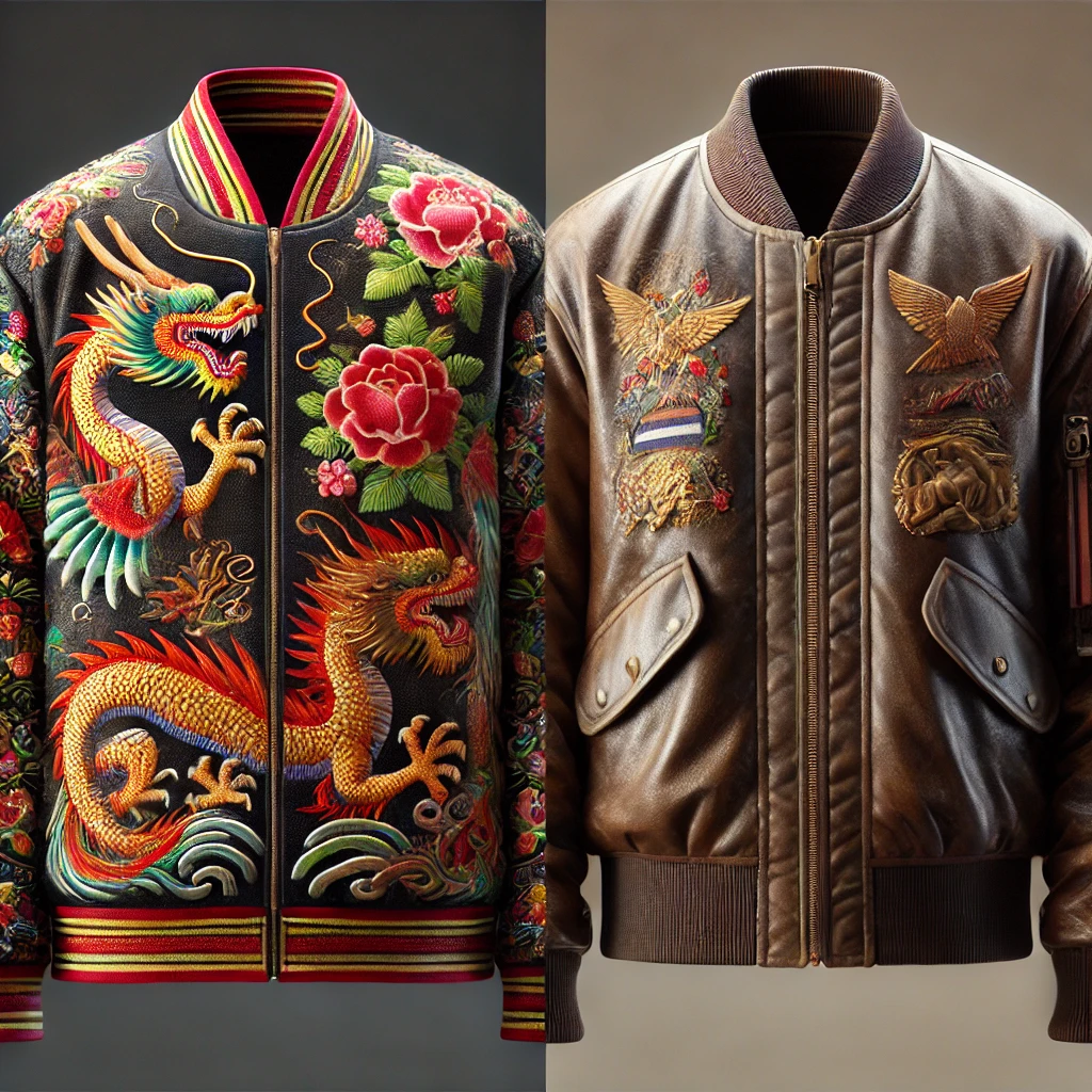 What is the difference between Sukajan and Bomber Jackets