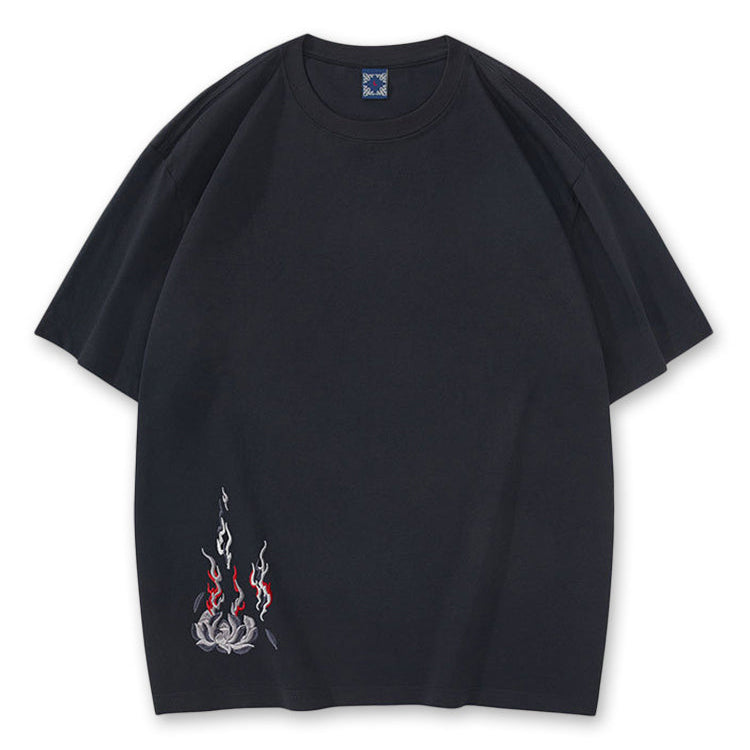 Emerging Phoenix Embroidered T-shirt front