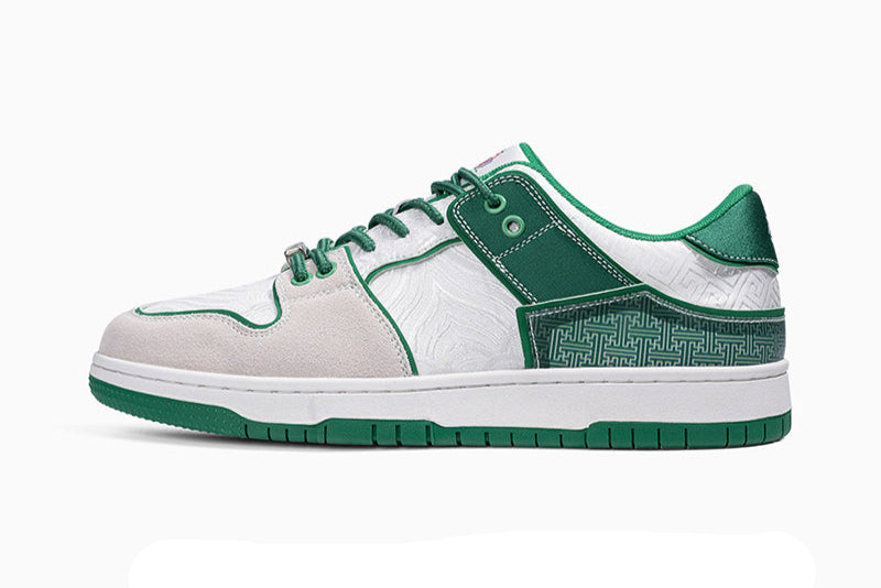 MRA Imperial Fortune Silk Sneakers white background