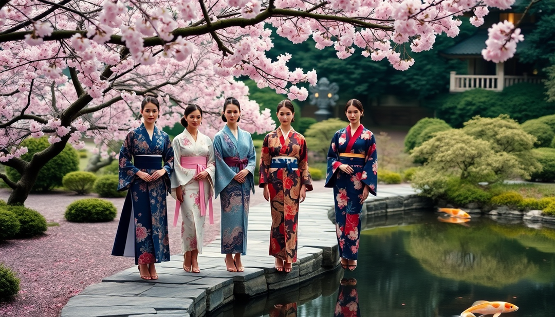 Exploring the Diverse Styles of Kimono: A Sartorial Journey Through Japanese Culture