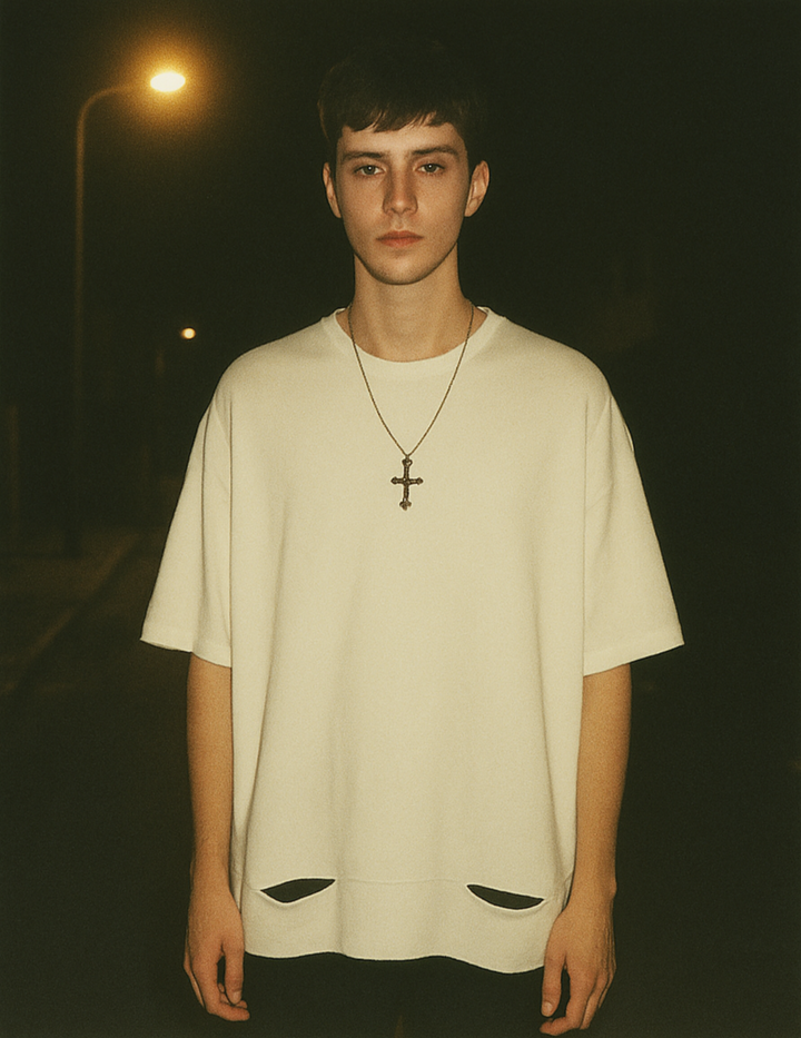 Shatter Layer Necklace Tee