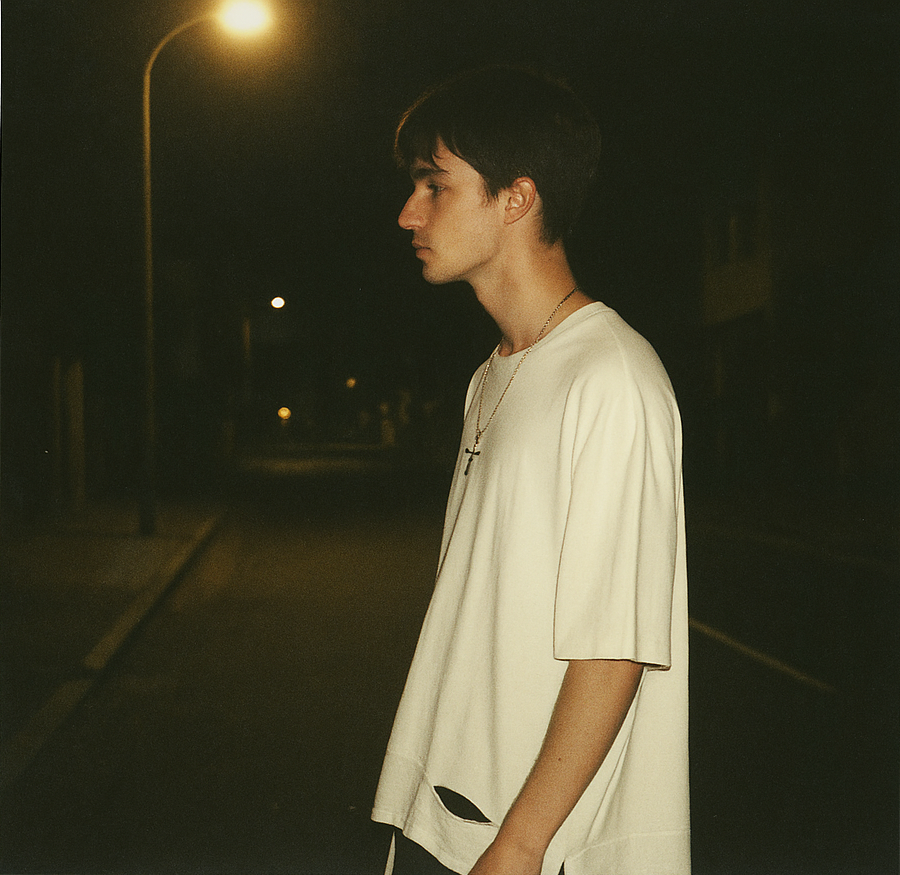 Shatter Layer Necklace Tee
