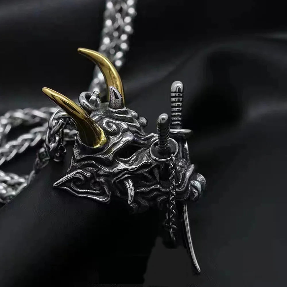 Hannya Oni Pendant