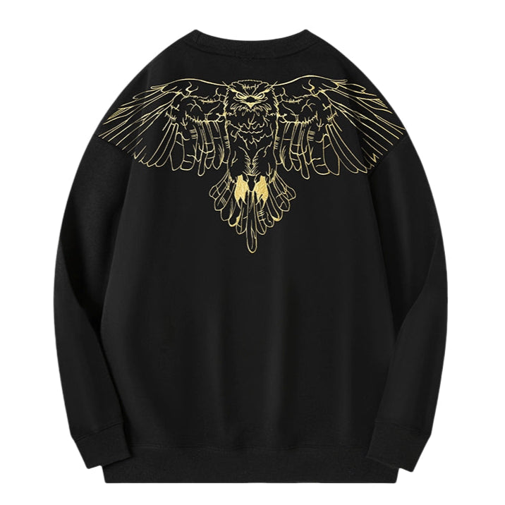 Owl Embroidered Sweatshirt