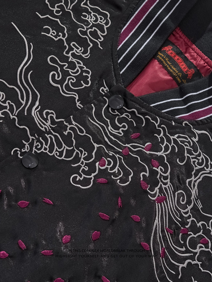 Ryugetsu Embroidered Sukajan Jacket