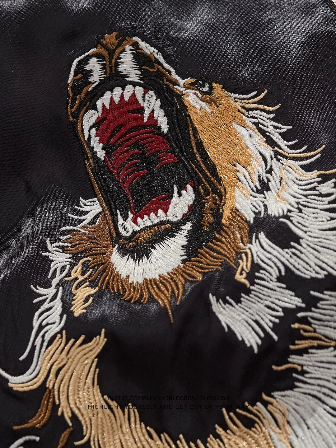 Shishio Embroidered Sukajan Jacket