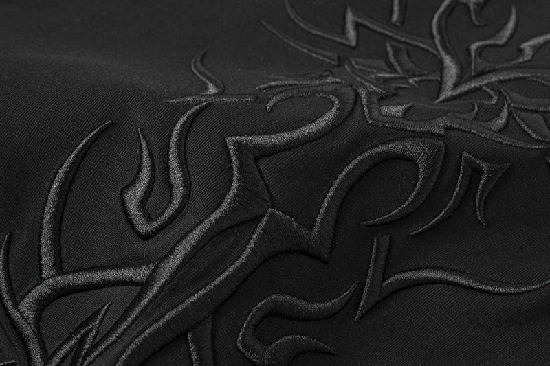 Dragon Spine Embroidery T-shirt