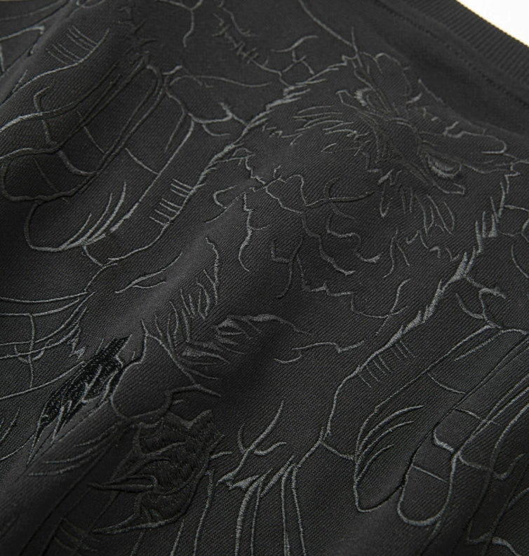 Owl Embroidered Sweatshirt