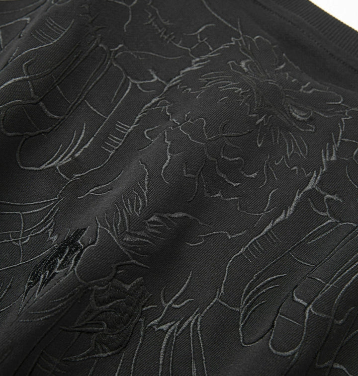 Owl Embroidered Sweatshirt