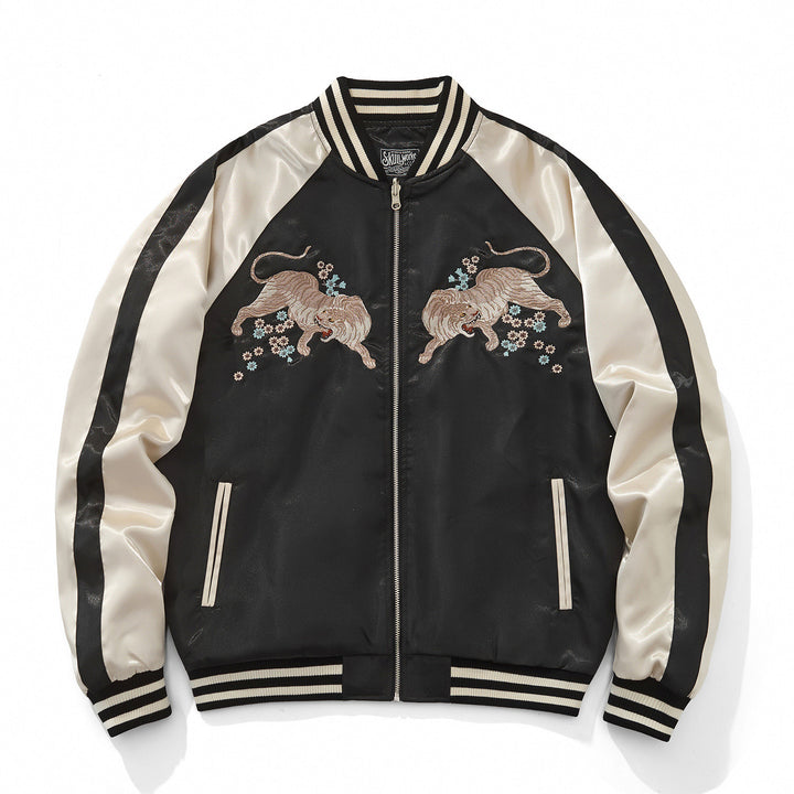 Tsukitora Embroidered Sukajan Jacket