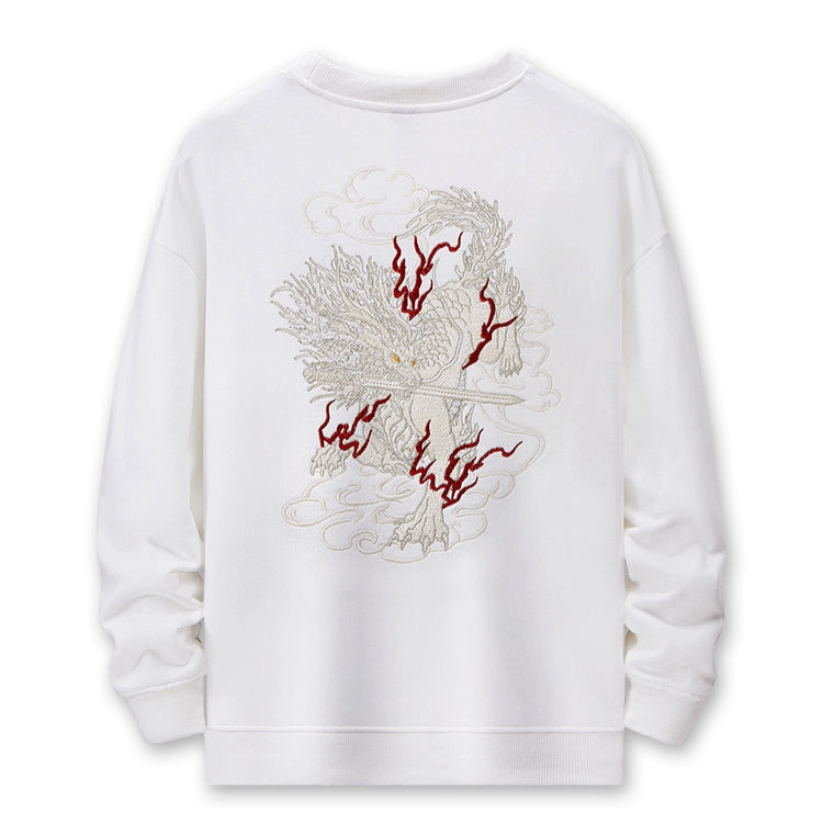 Imperial Kylin Embroidered Sweatshirt
