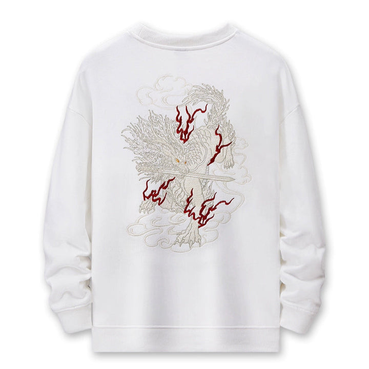 Imperial Kylin Embroidered Sweatshirt