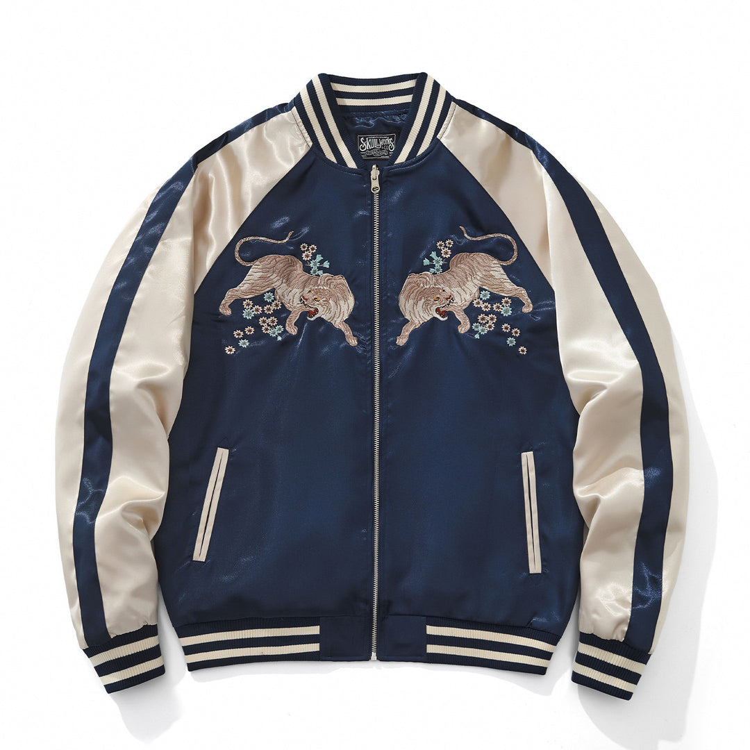 Tsukitora Embroidered Sukajan Jacket