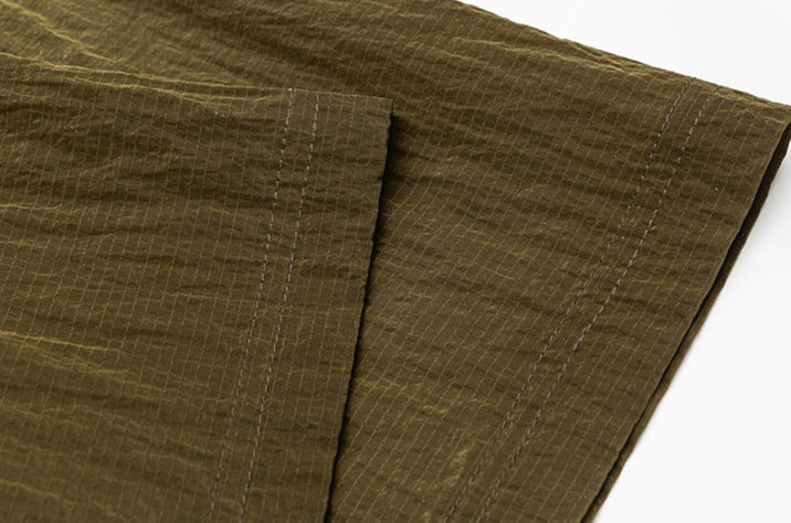 Kawagiri Utility Zip Shirt  Army Green