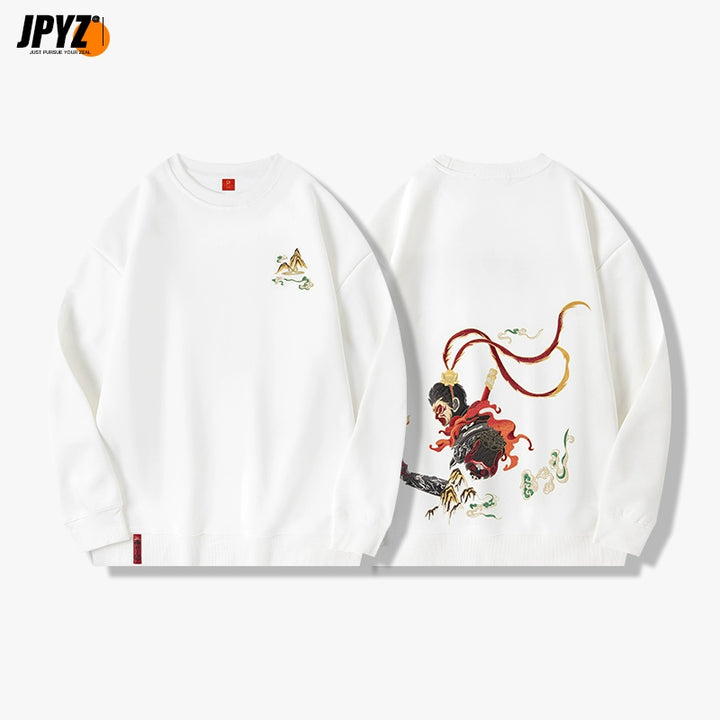 Wukong Embroidered Sweatshirt