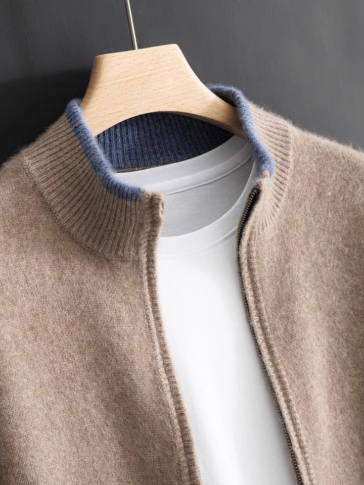 Kumori Knit Collar Jacket