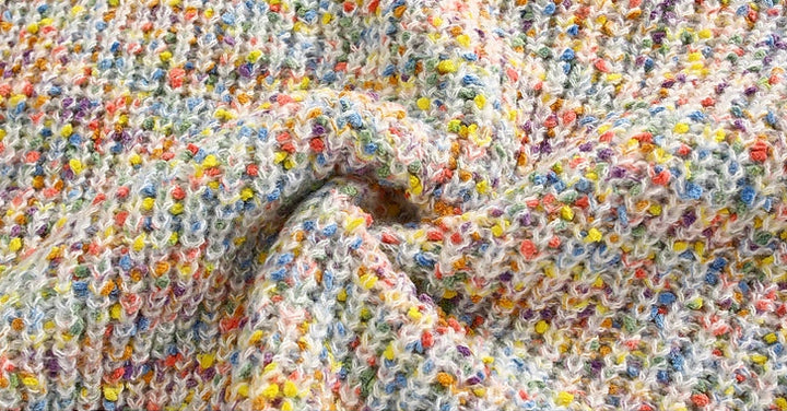 Confetti Knit Turtleneck