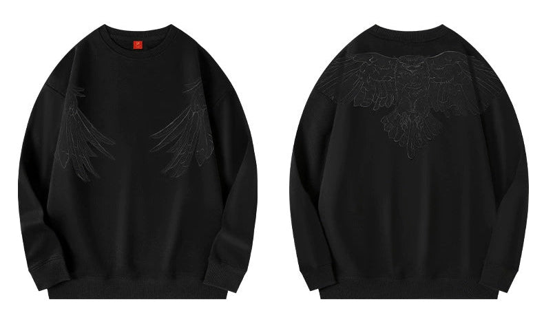 Owl Embroidered Sweatshirt