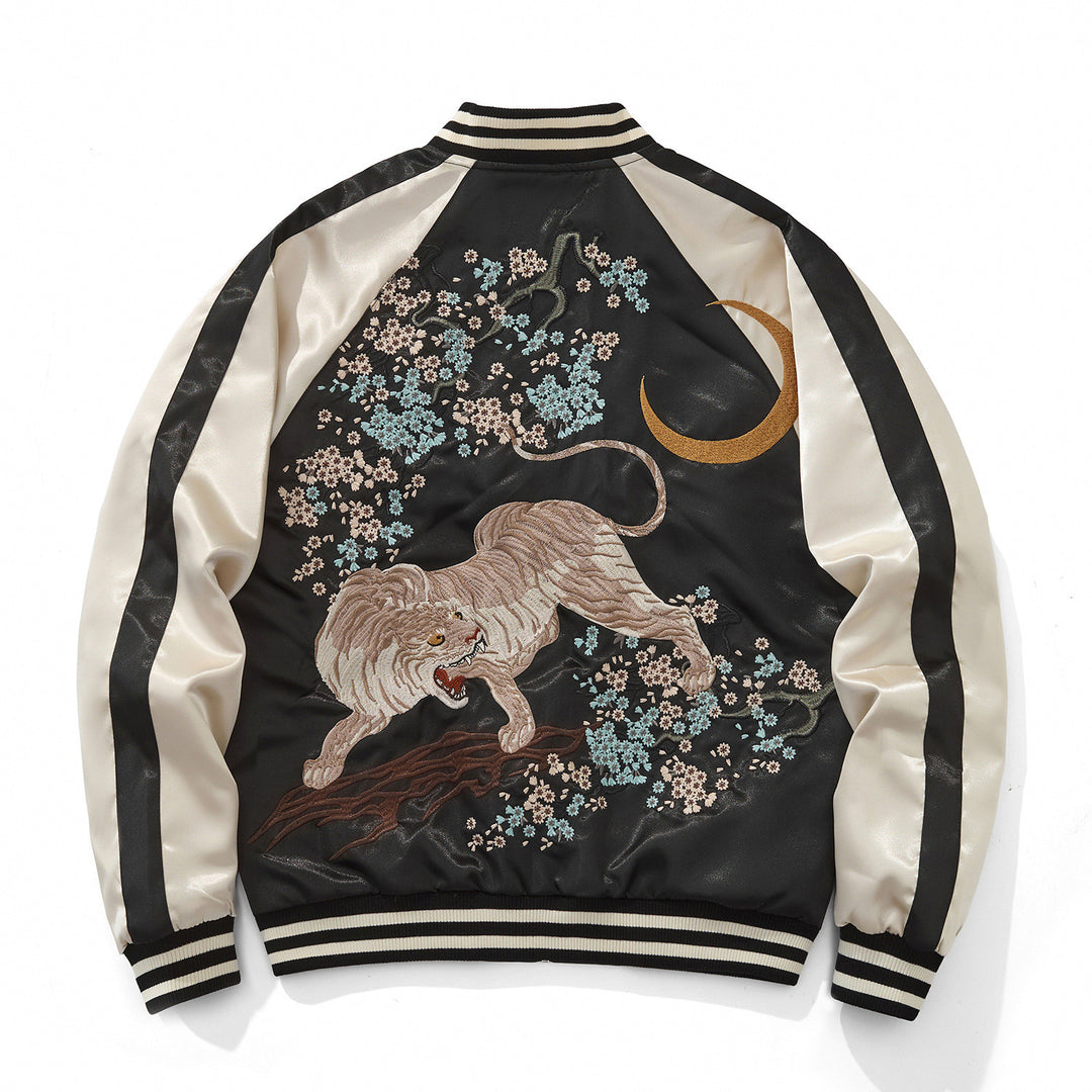 Tsukitora Embroidered Sukajan Jacket