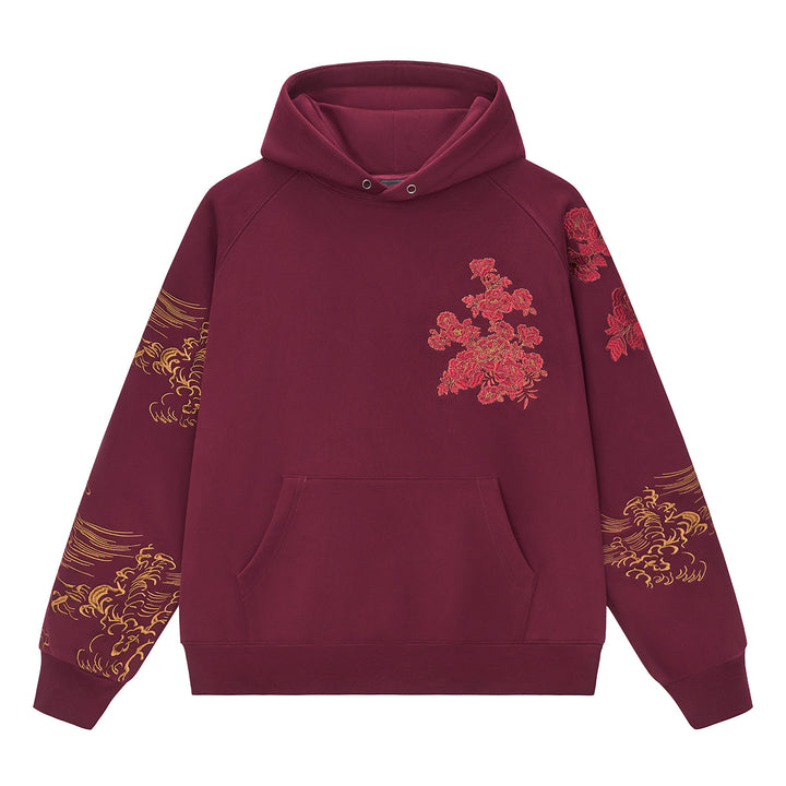 Hakuba Embroidered Zip Hoodie