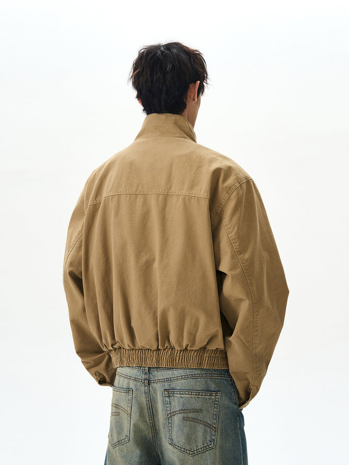 Tobari Cotton Bomber Jacket