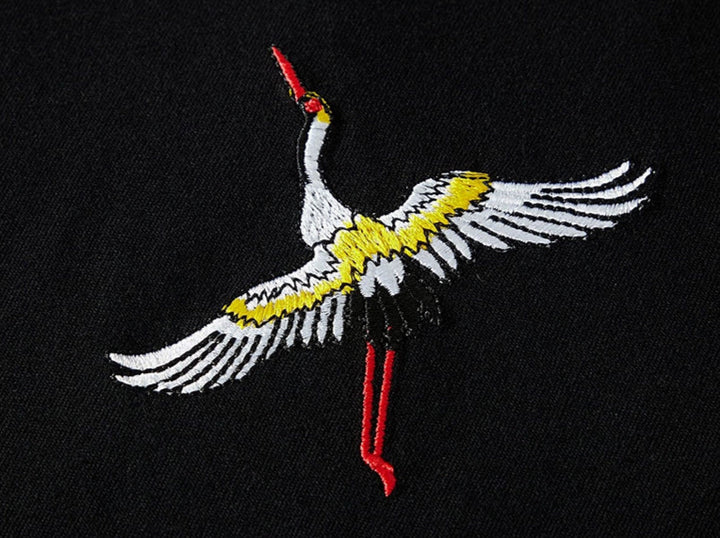 T-shirt brodé Grues de la Sérénité