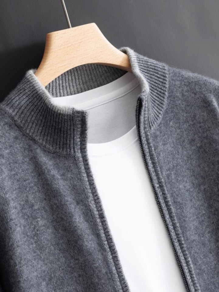 Kumori Knit Collar Jacket