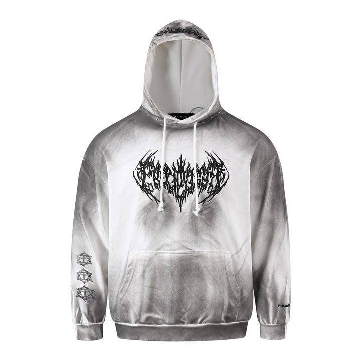 GRAILZ PROJECT Embroidered Sanskrit hoodie