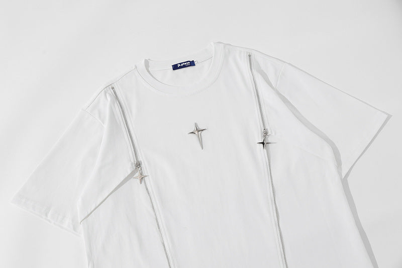 Starfall Zipper Tee