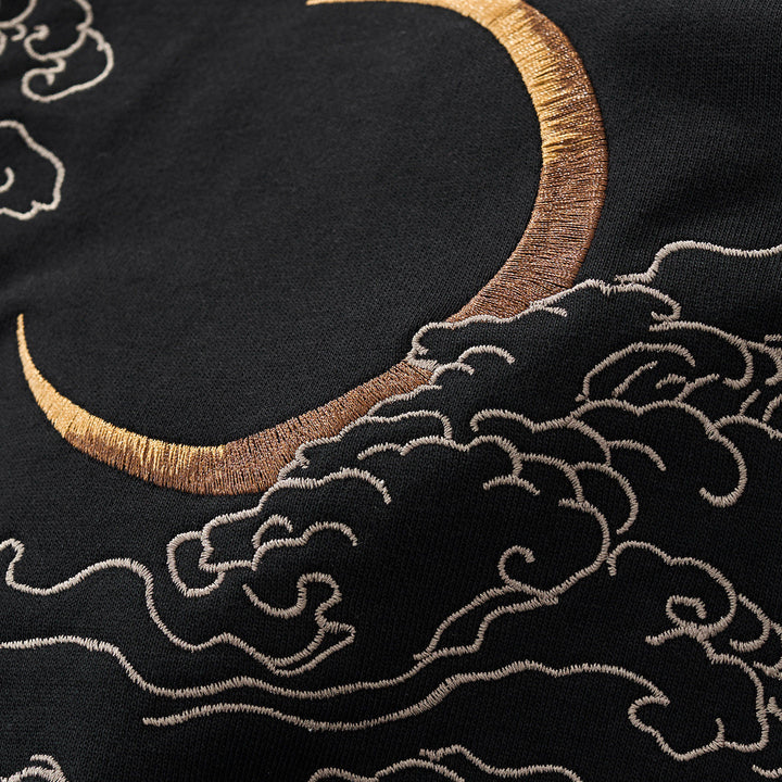 Ryūjin Dual Dragon Embroidered Hoodie