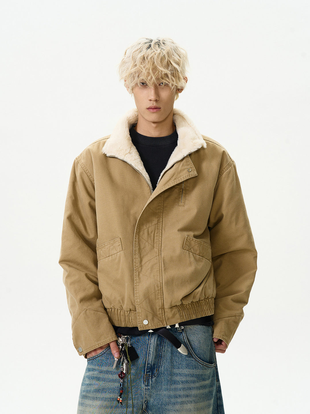 Kanso Padded Bomber Jacket