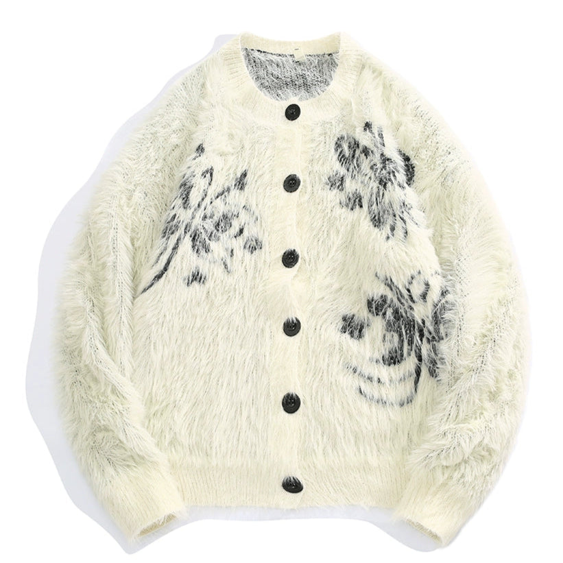 Baroque Fuzz Cardigan