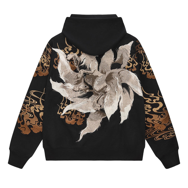 Byakko Spirit Embroidered Hoodie