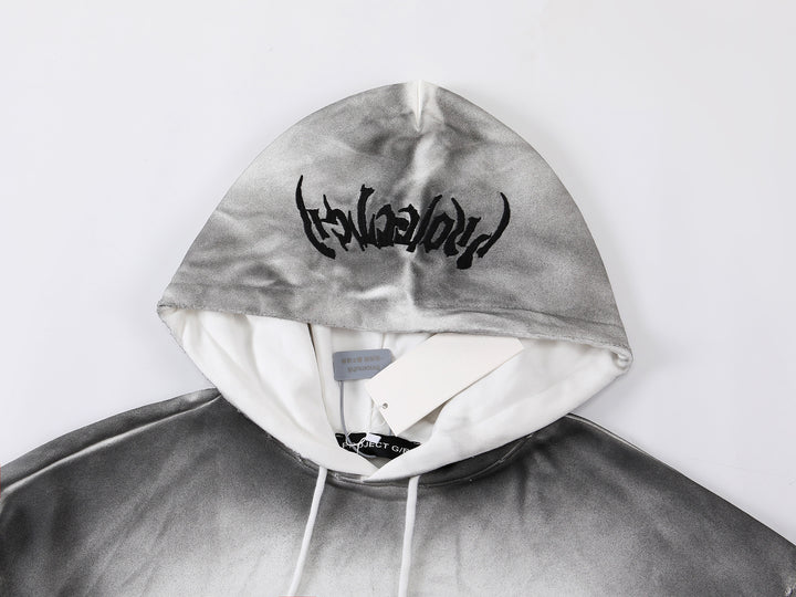 GRAILZ PROJECT Embroidered Sanskrit hoodie