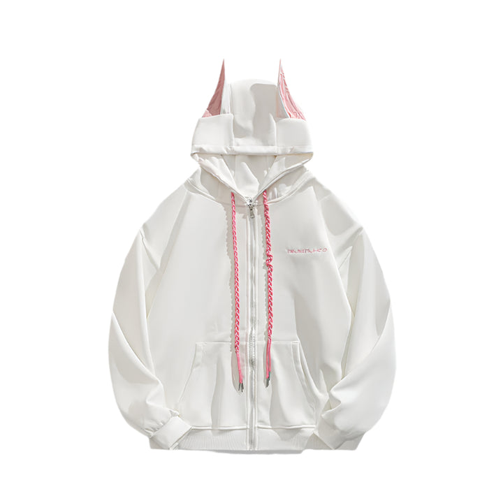 Midnight Oni Horn Hoodie