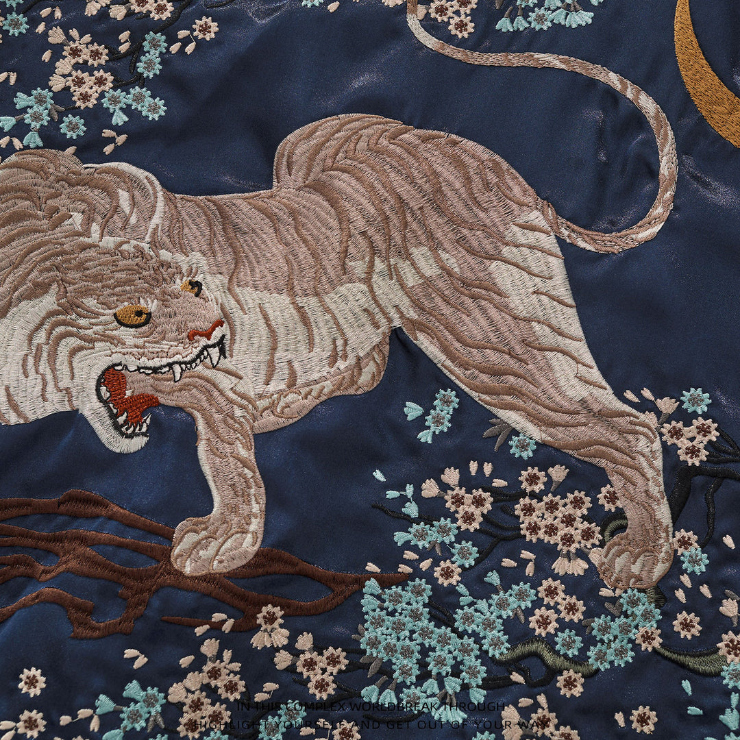 Tsukitora Embroidered Sukajan Jacket