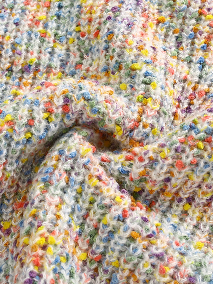 Confetti Knit Turtleneck