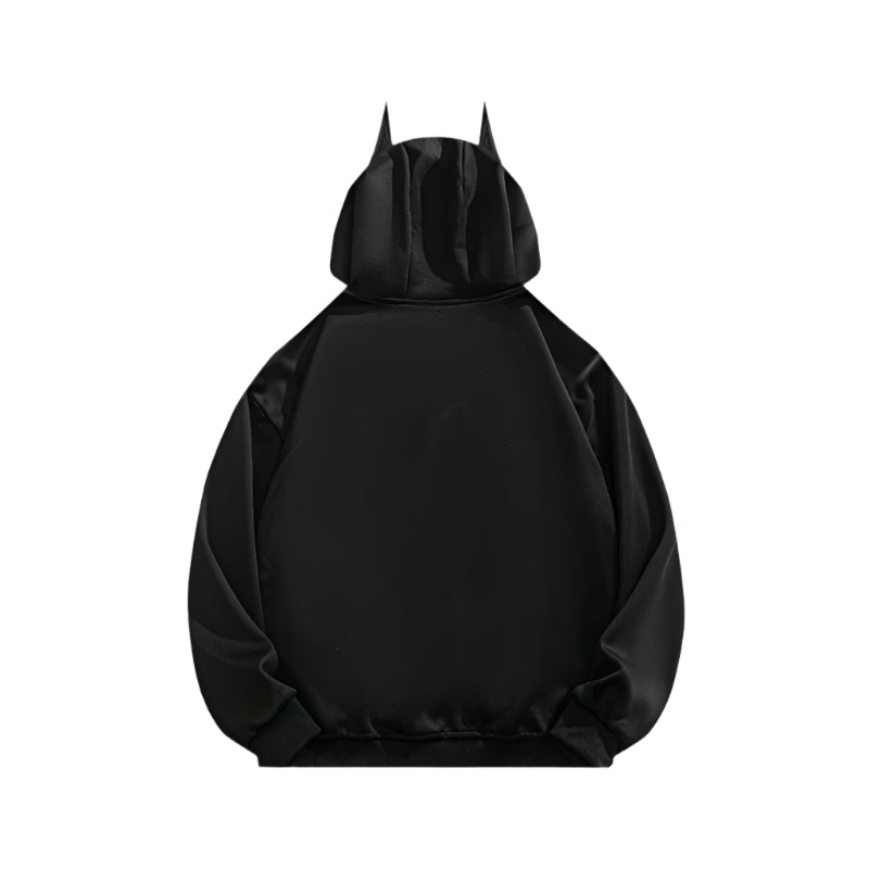 Midnight Oni Horn Hoodie