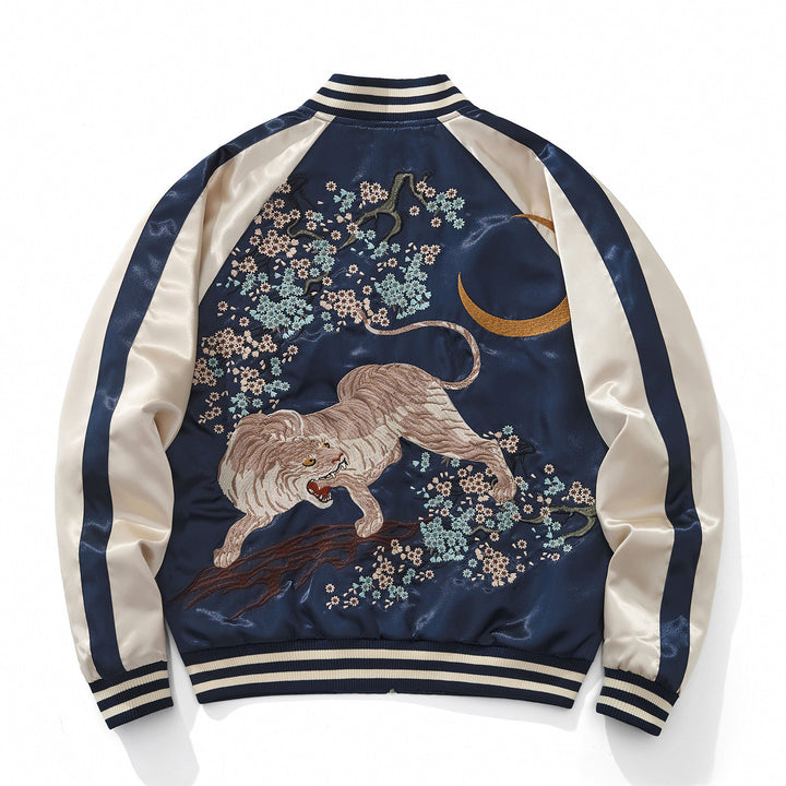 Tsukitora Embroidered Sukajan Jacket