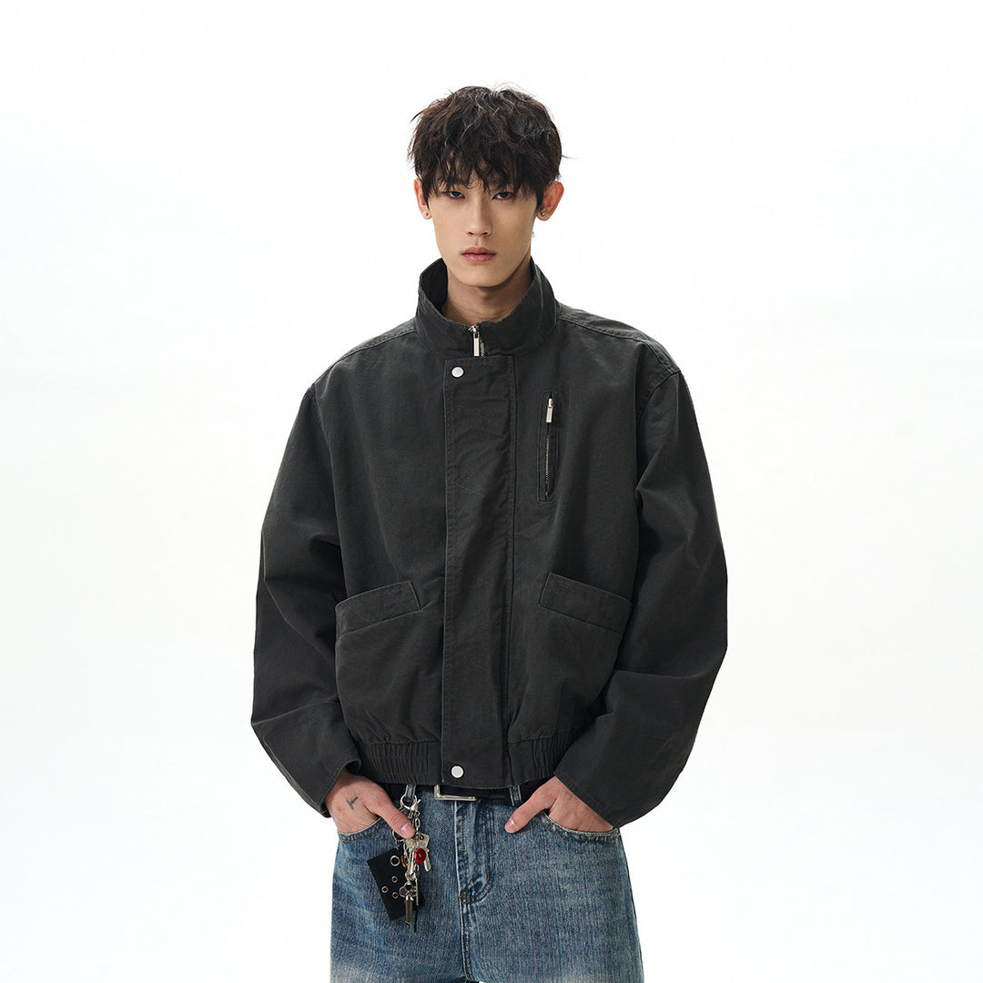 Tobari Cotton Bomber Jacket