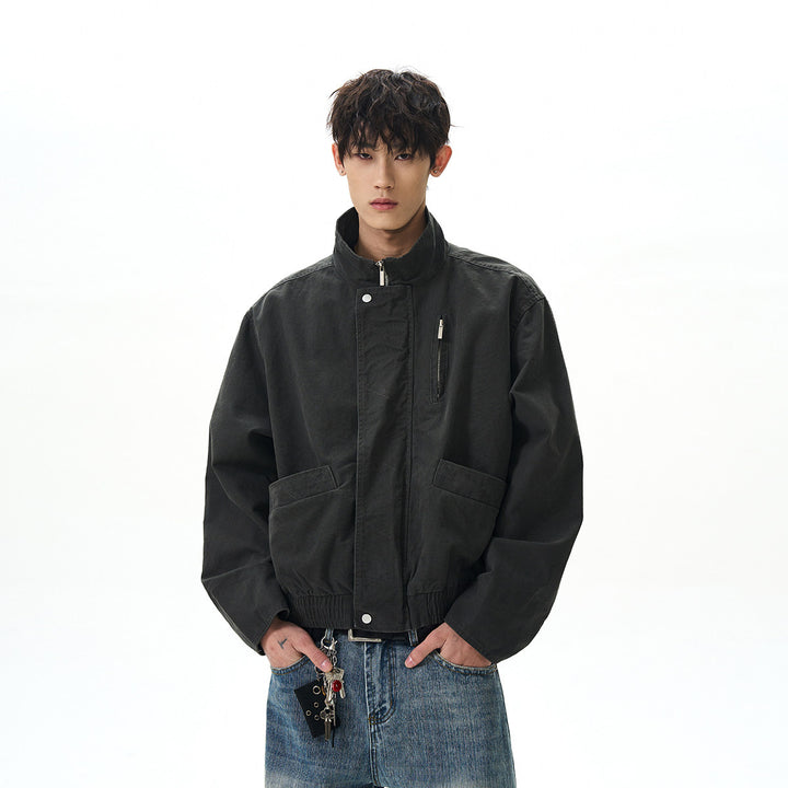 Tobari Cotton Bomber Jacket