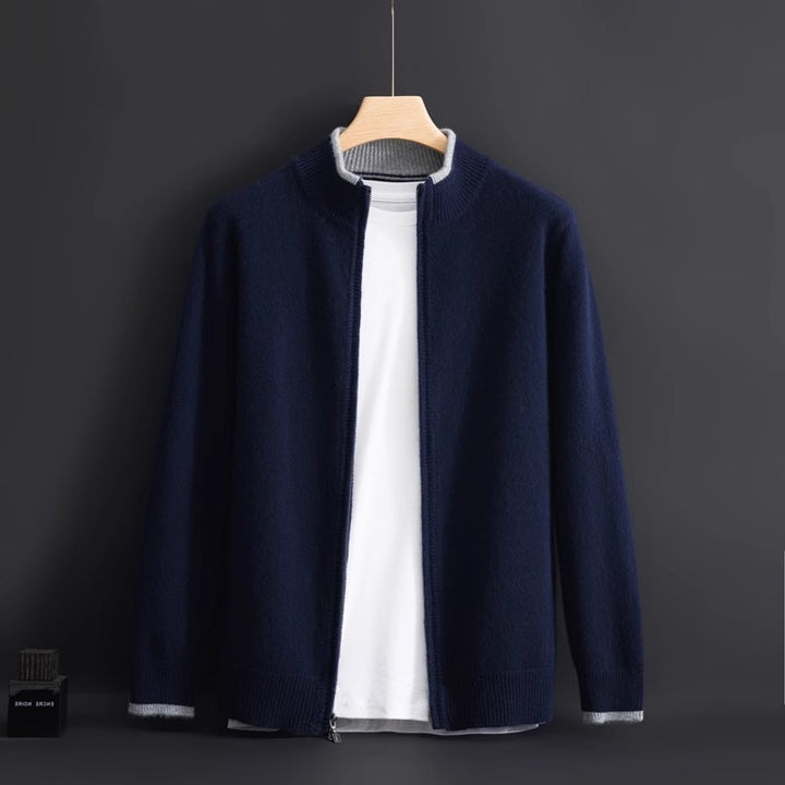 Kumori Knit Collar Jacket