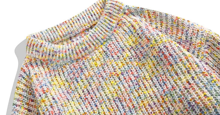 Confetti Knit Turtleneck