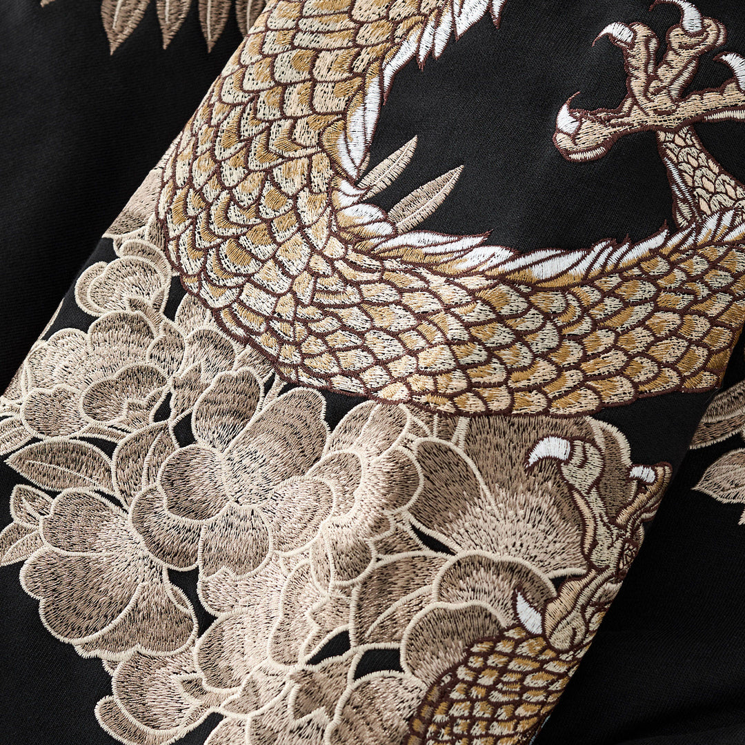 Raijin Tiger Embroidered Hoodie