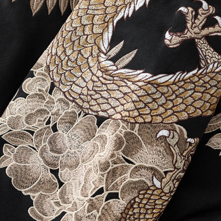 Raijin Tiger Embroidered Hoodie