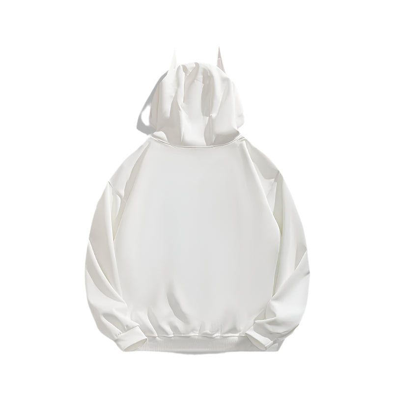 Midnight Oni Horn Hoodie