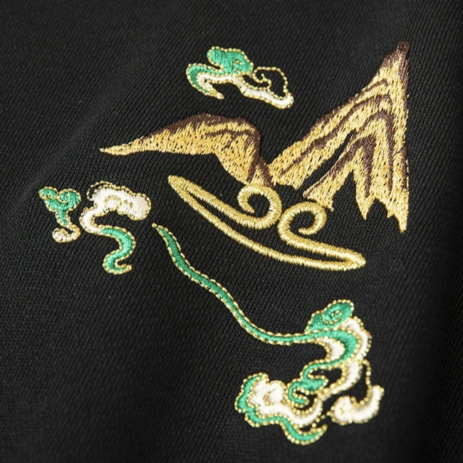 Wukong Embroidered Sweatshirt