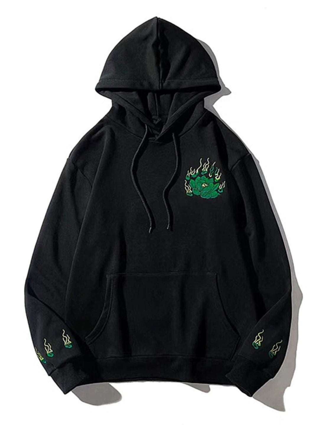 Pixiu Embroidered hoodie