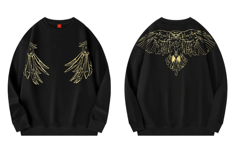 Owl Embroidered Sweatshirt