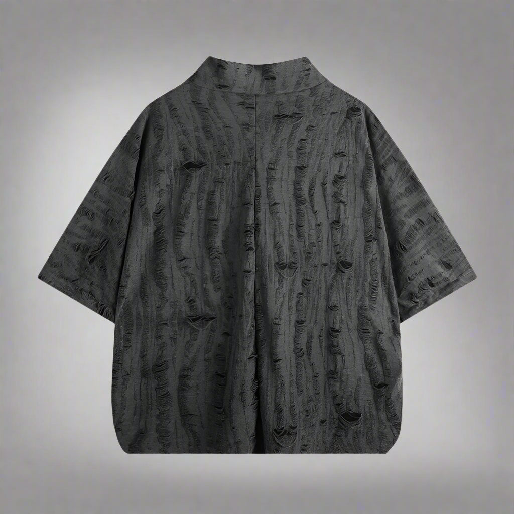 Kuro Fade Asymmetry Shirt